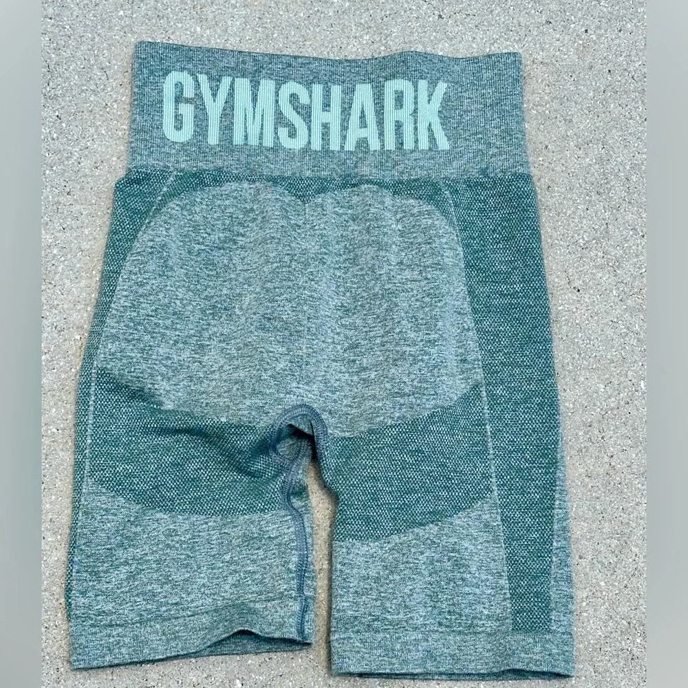 Gymshark Flex Green Bike Shorts XS